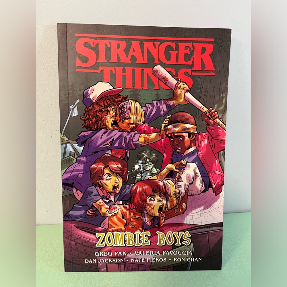 Stranger Things Zombie Boys Comic Book, Graphic Novel, Teen Kid Book, Greg Pak
